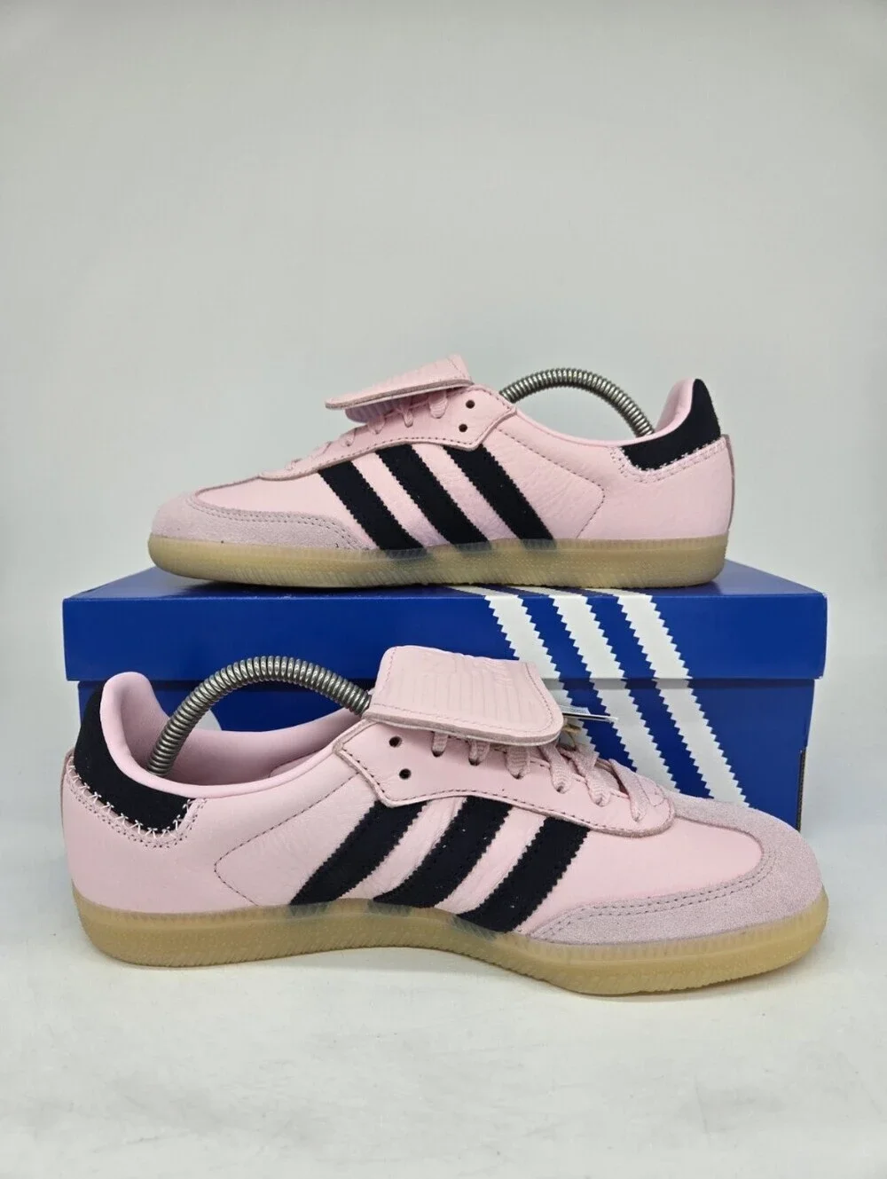 adidas Women's Samba LT Clear Pink Legend Ink JP6808 Shoes Size 6.5